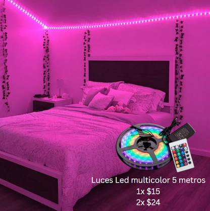 Luces Navideñas con tecnología LED