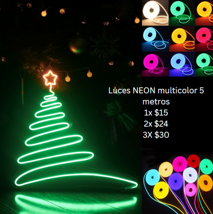 Luces Navideñas con tecnología LED