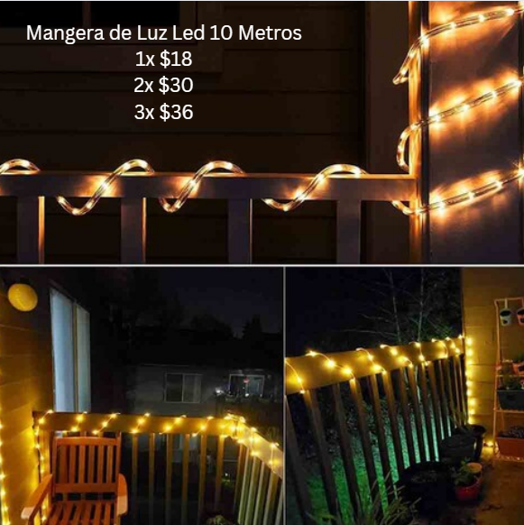 Luces Navideñas con tecnología LED