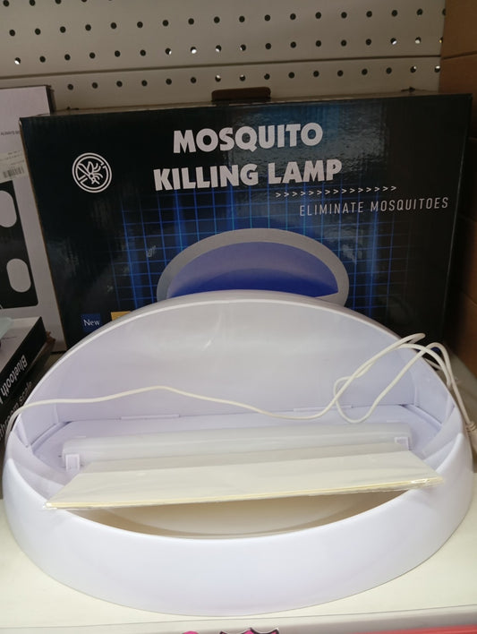 Lampara mosquitos con laminas veneno